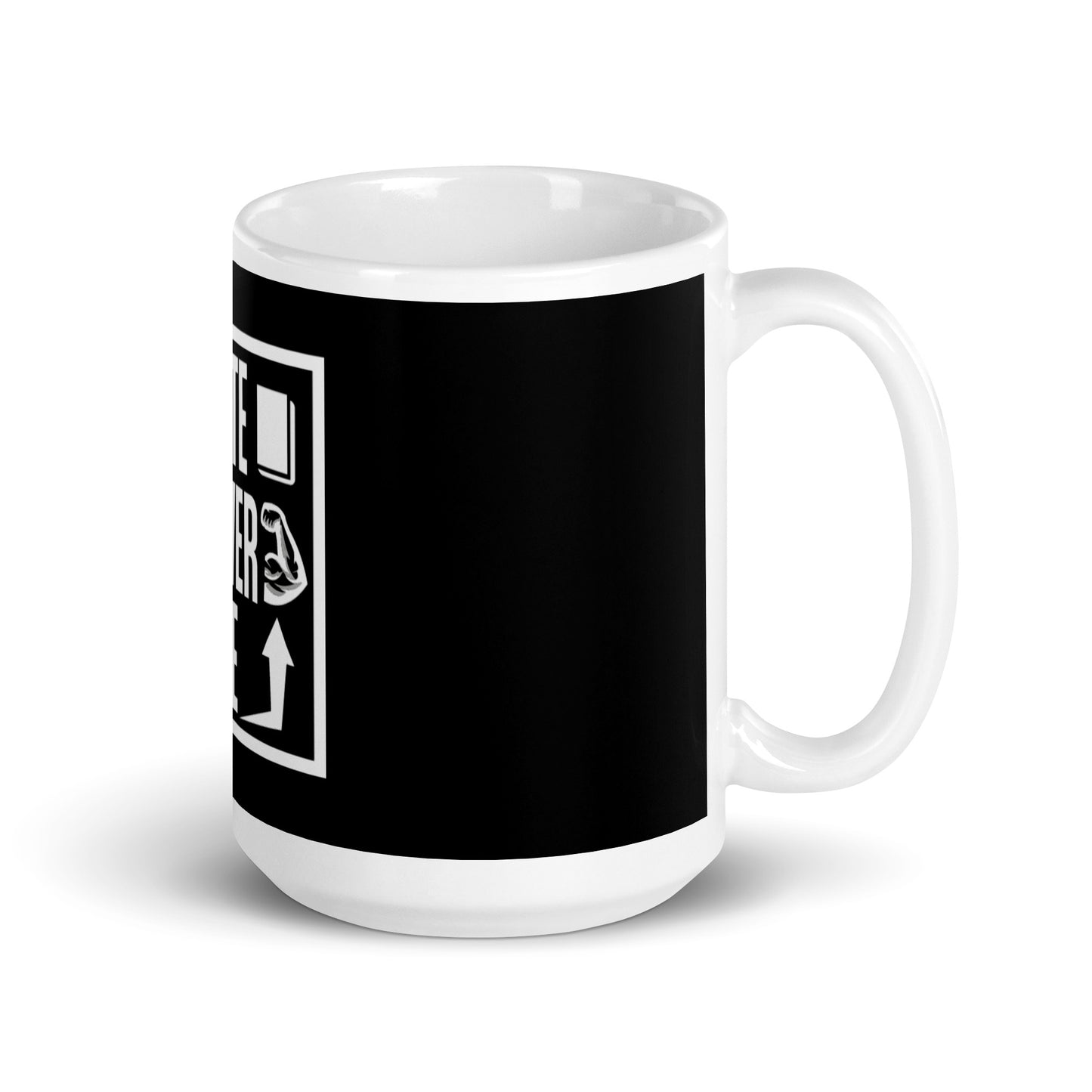 White glossy mug - Educate Empower Elevate LLC