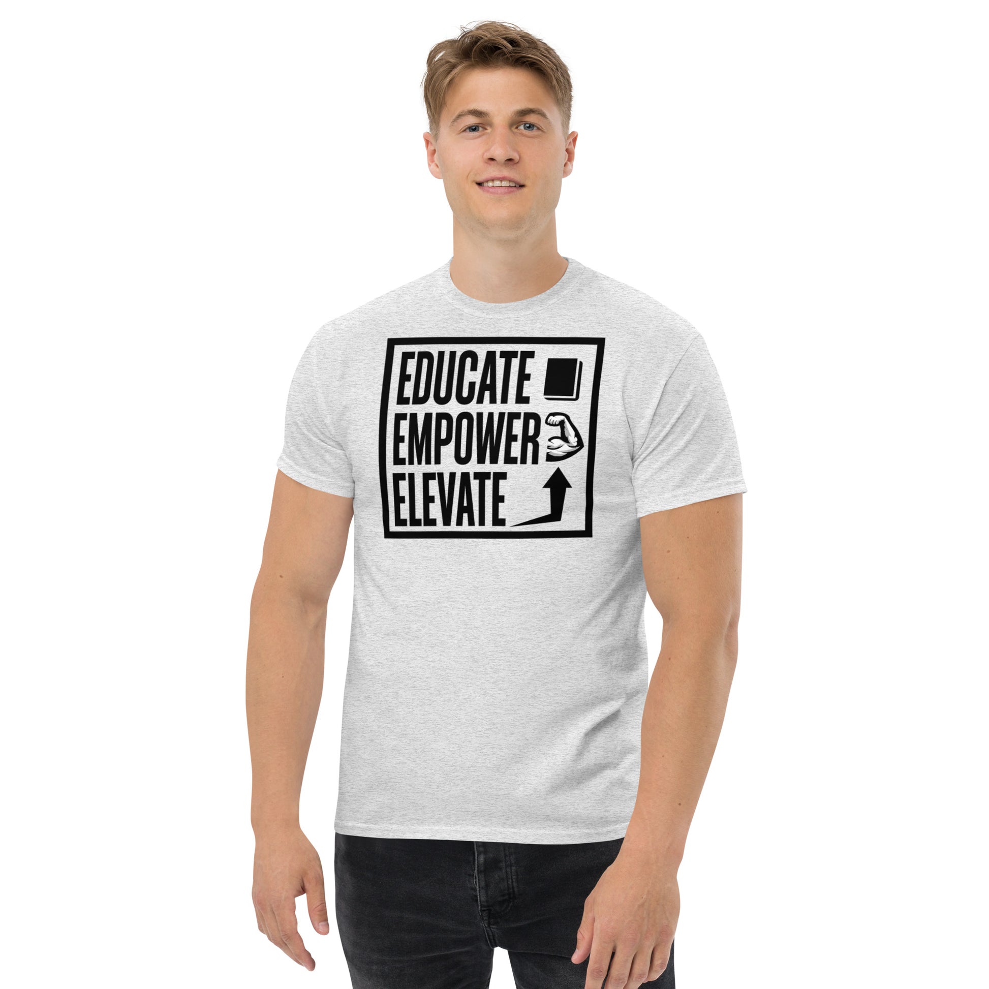 Men's classic tee - Educate Empower Elevate LLC