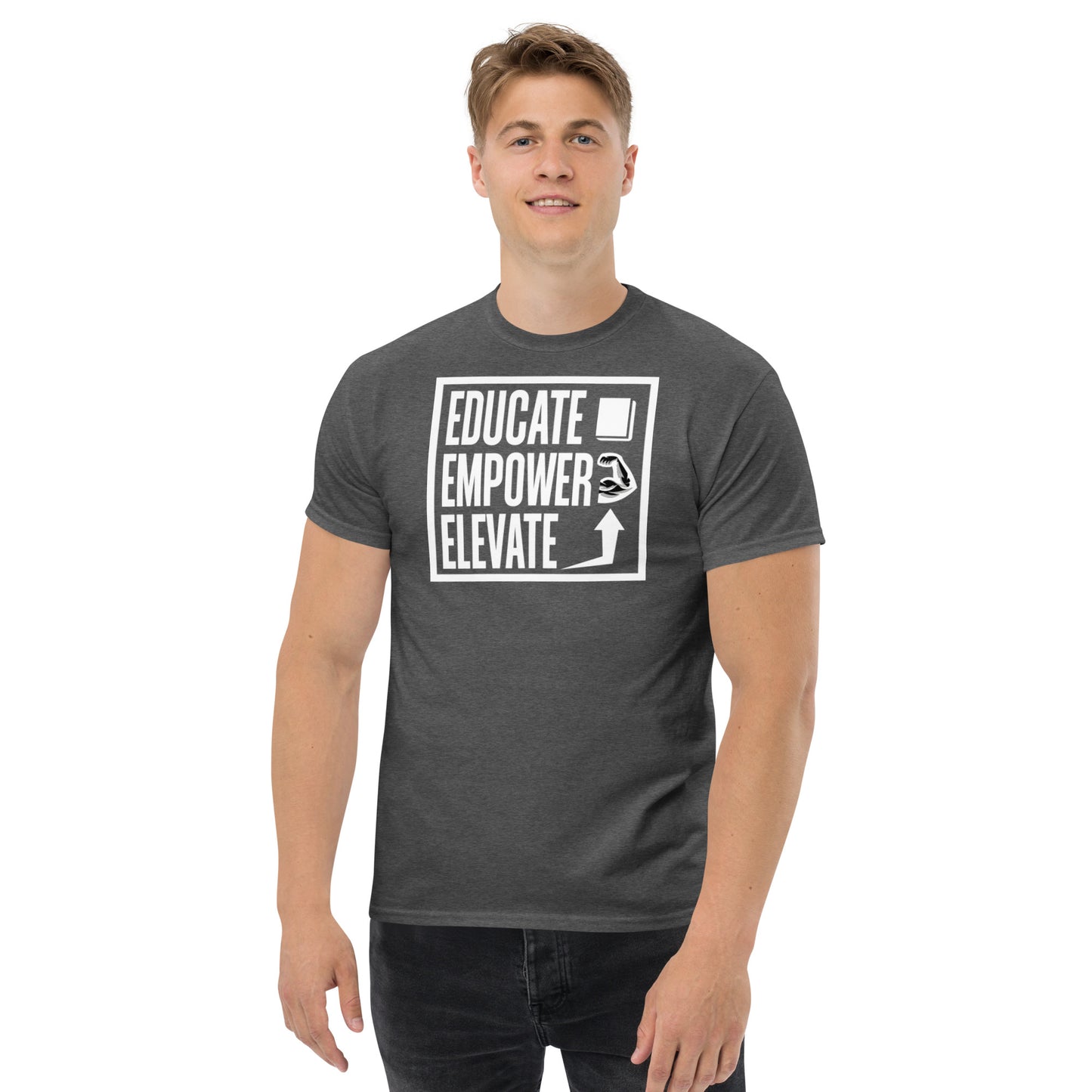 Men's classic tee - Educate Empower Elevate LLC