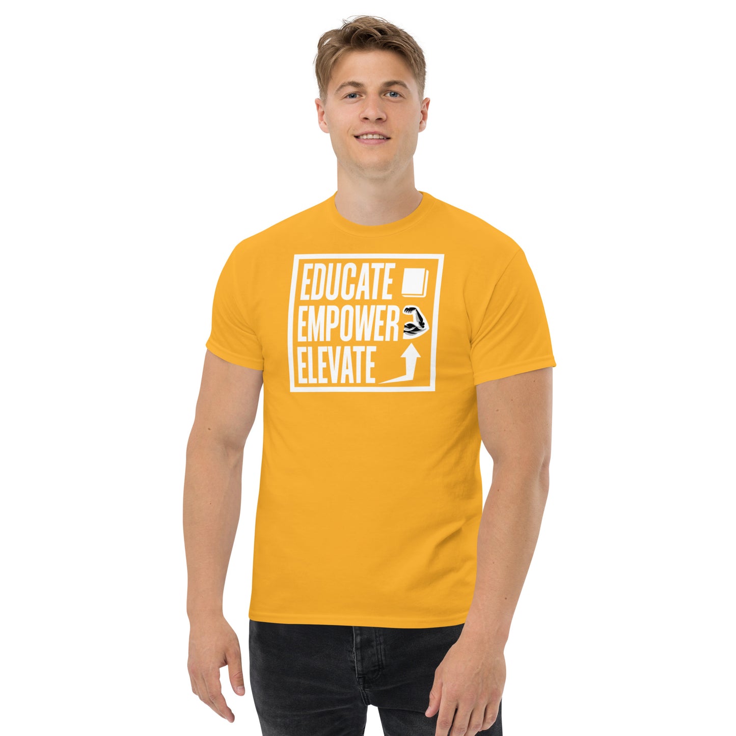 Men's classic tee - Educate Empower Elevate LLC