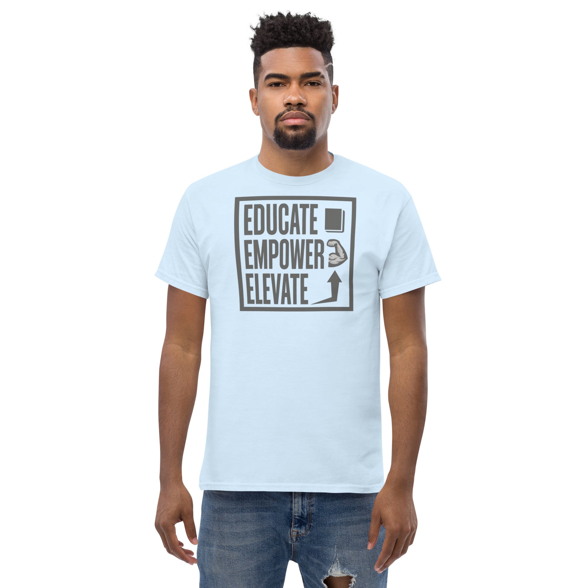 Men's classic tee - Educate Empower Elevate LLC