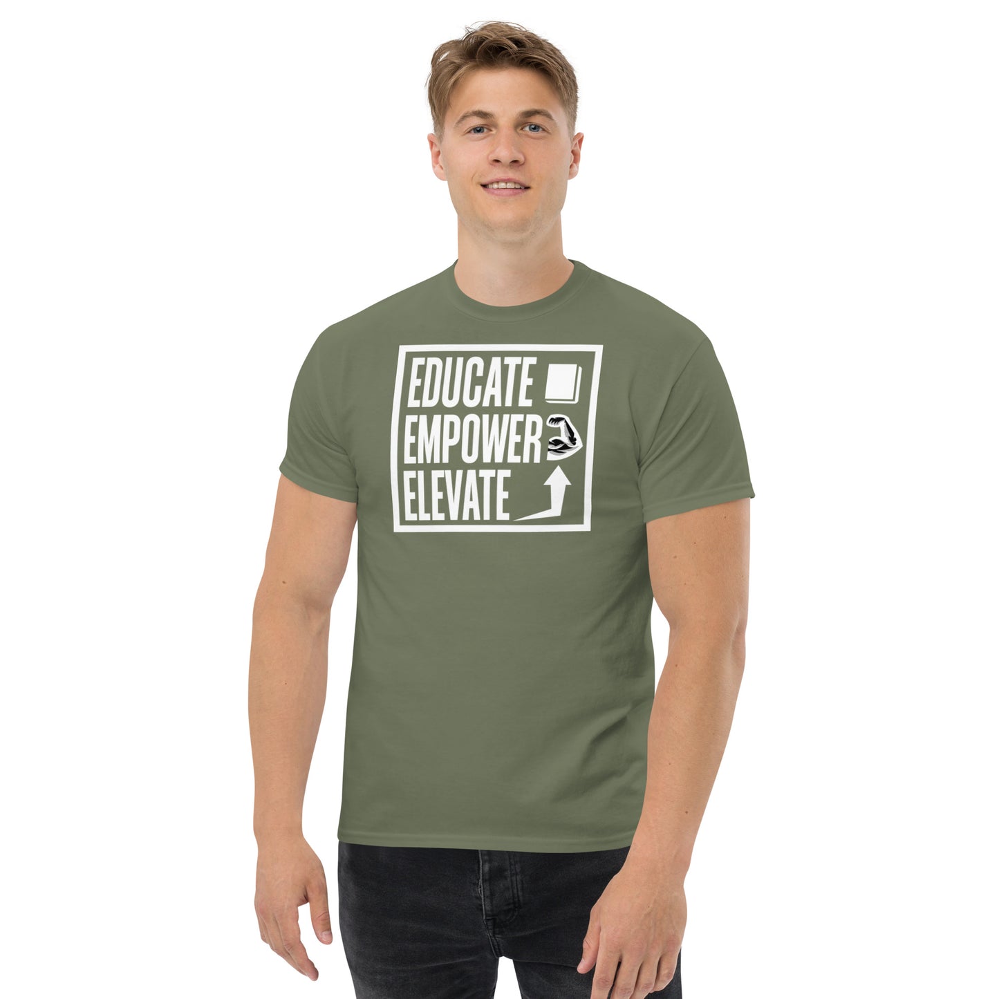 Men's classic tee - Educate Empower Elevate LLC