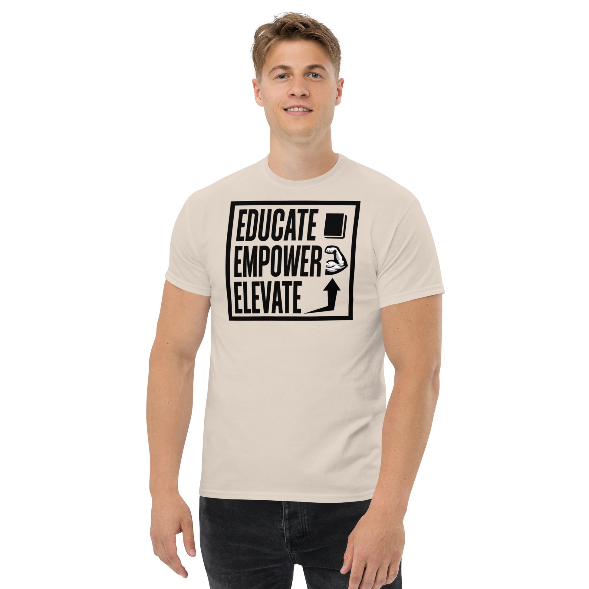 Men's classic tee - Educate Empower Elevate LLC