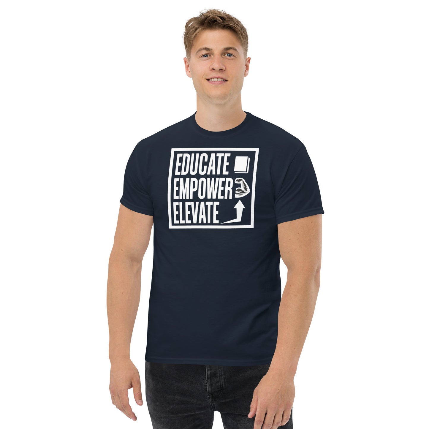 Men's classic tee - Educate Empower Elevate LLC