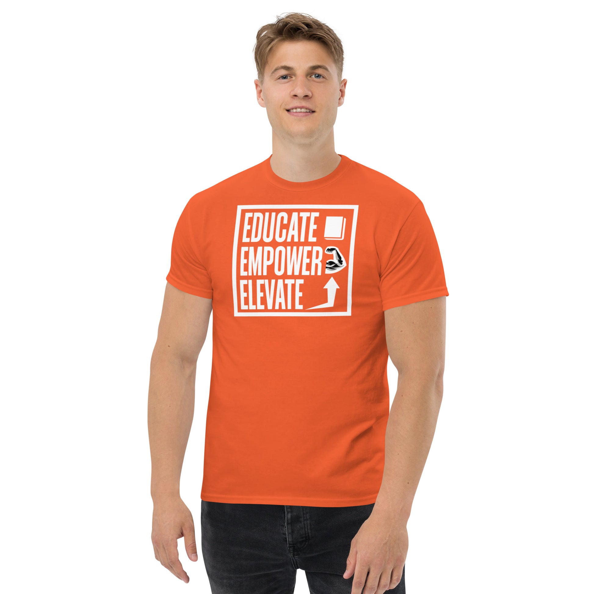 Men's classic tee - Educate Empower Elevate LLC