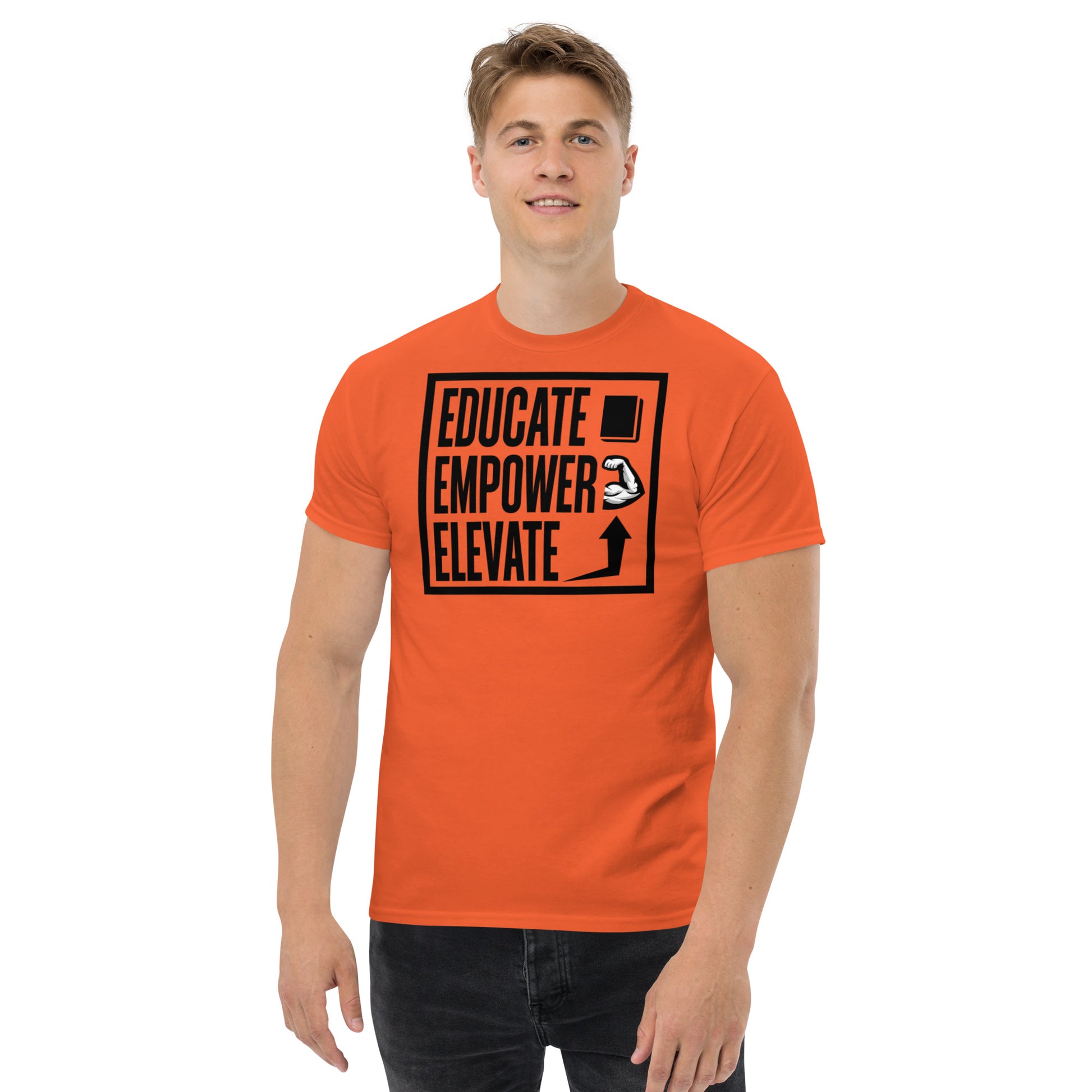 Men's classic tee - Educate Empower Elevate LLC