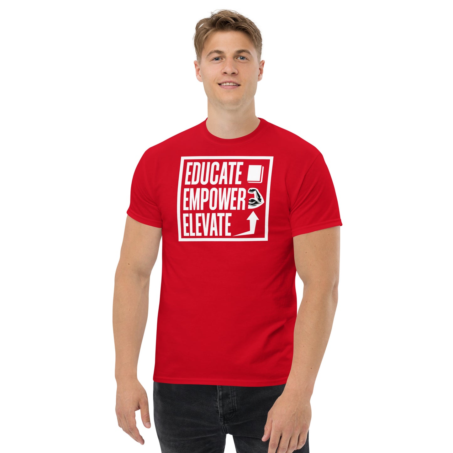 Men's classic tee - Educate Empower Elevate LLC