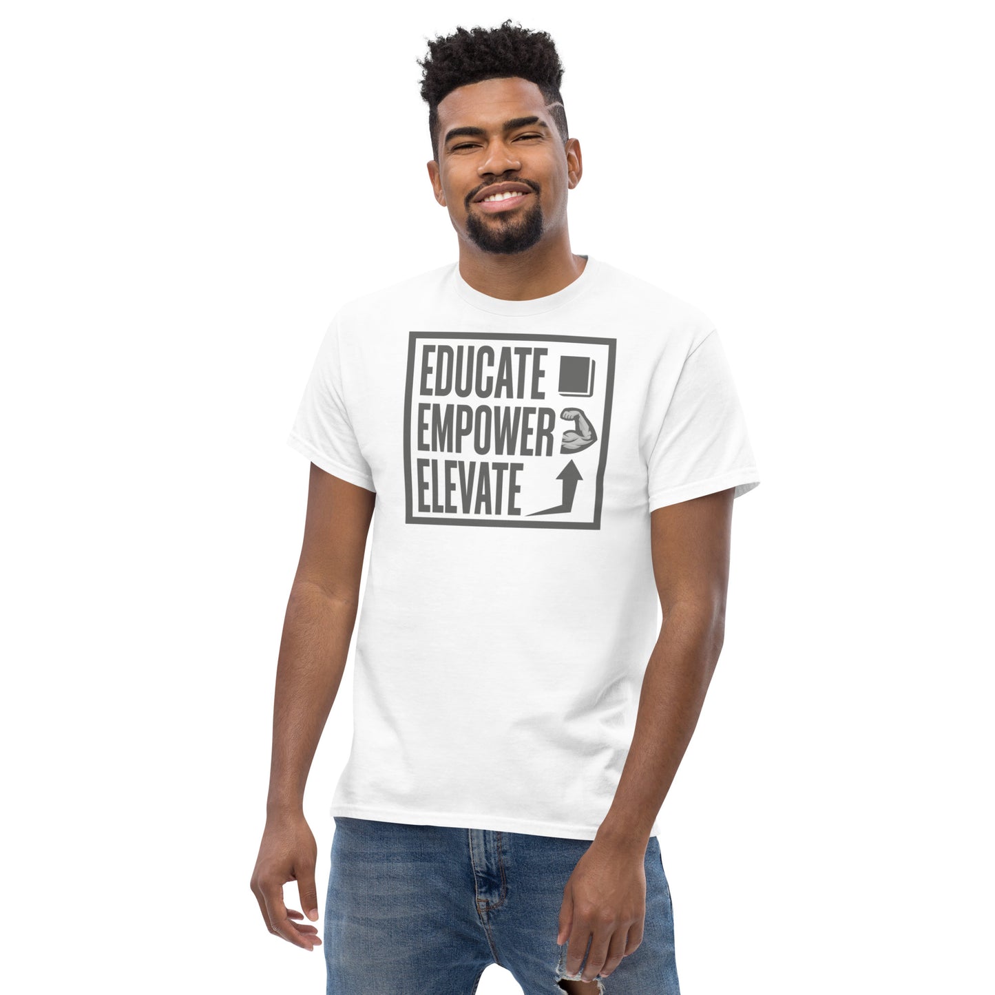 Men's classic tee - Educate Empower Elevate LLC