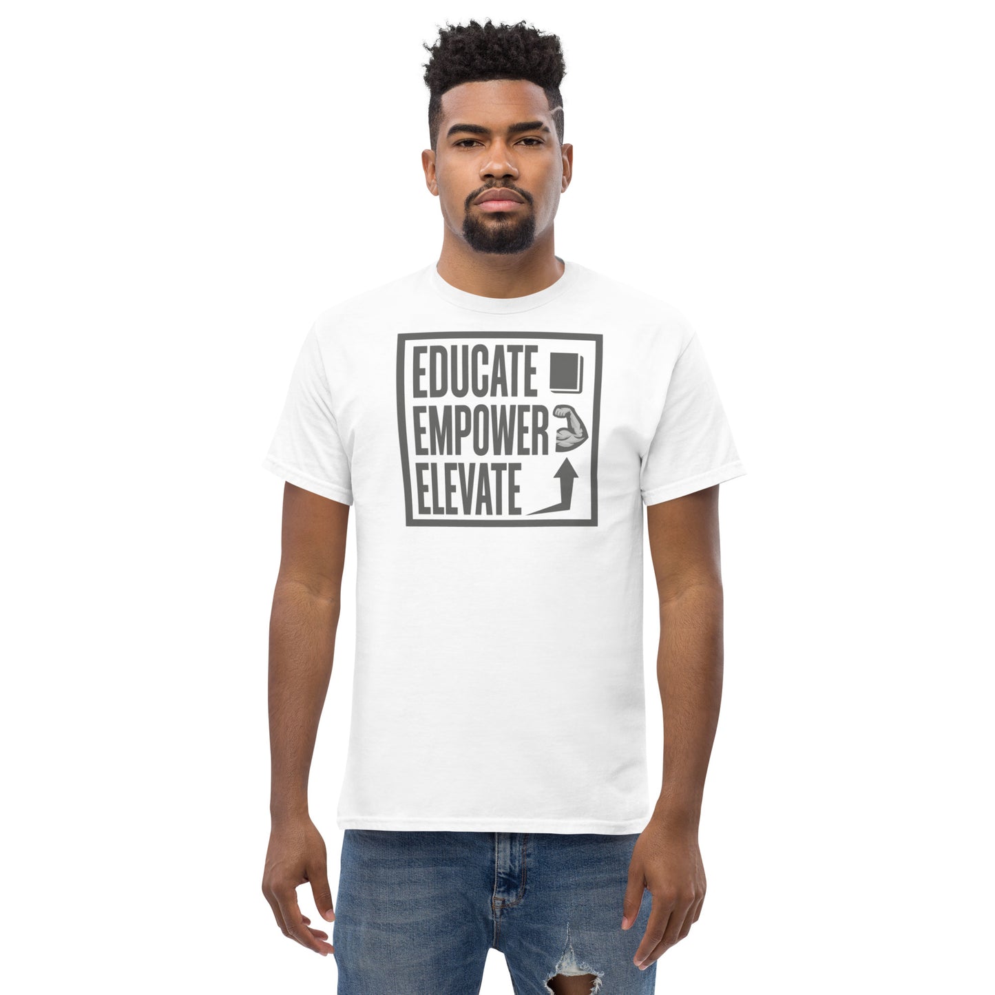 Men's classic tee - Educate Empower Elevate LLC