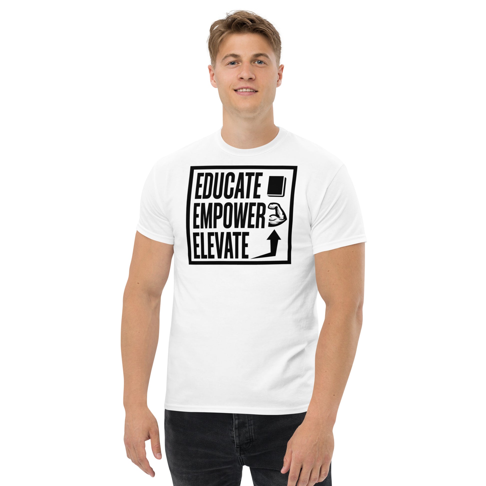 Men's classic tee - Educate Empower Elevate LLC