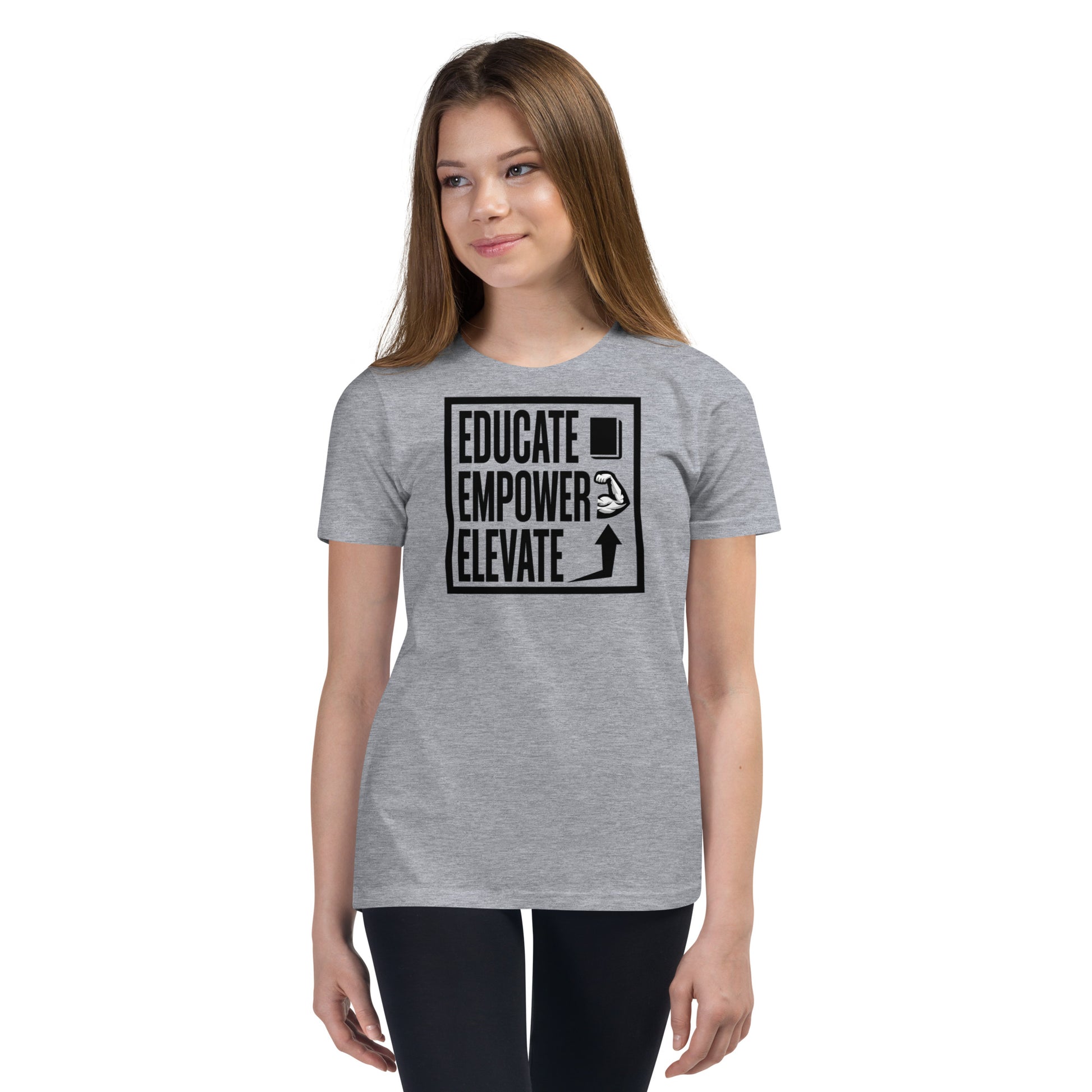 Youth Short Sleeve T-Shirt - Educate Empower Elevate LLC