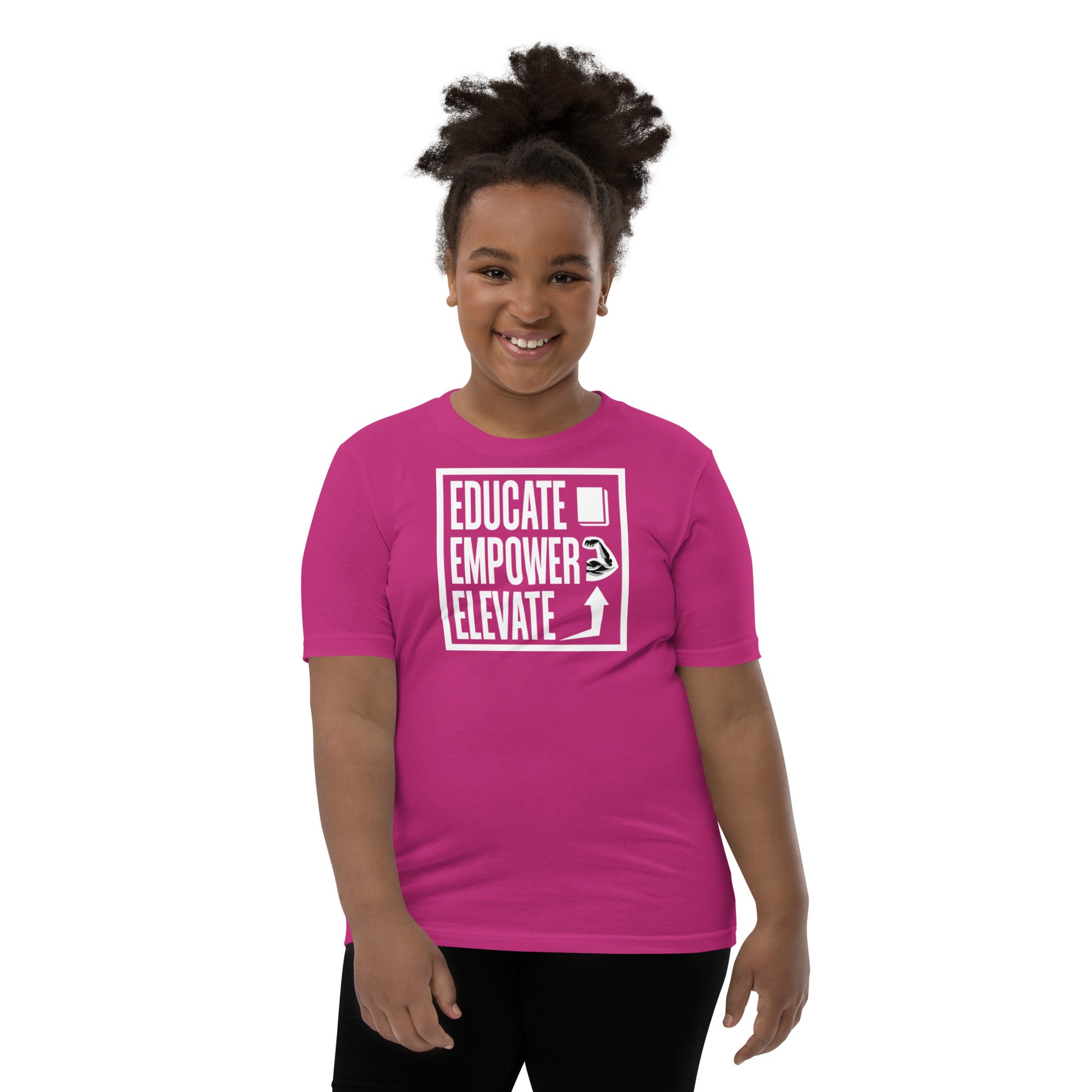 Youth Short Sleeve T-Shirt - Educate Empower Elevate LLC