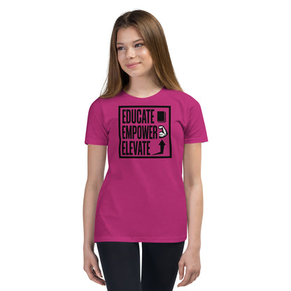 Youth Short Sleeve T-Shirt - Educate Empower Elevate LLC