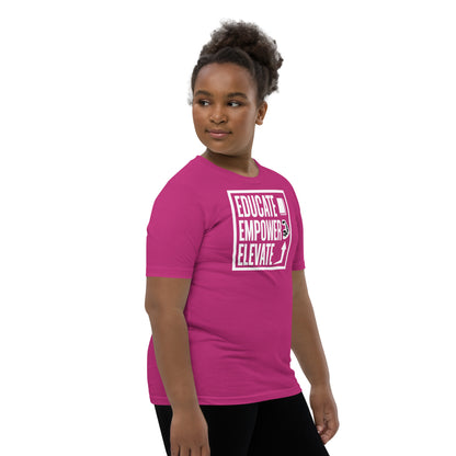 Youth Short Sleeve T-Shirt - Educate Empower Elevate LLC