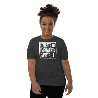 Youth Short Sleeve T-Shirt - Educate Empower Elevate LLC