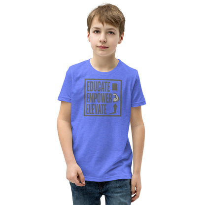 Youth Short Sleeve T-Shirt - Educate Empower Elevate LLC