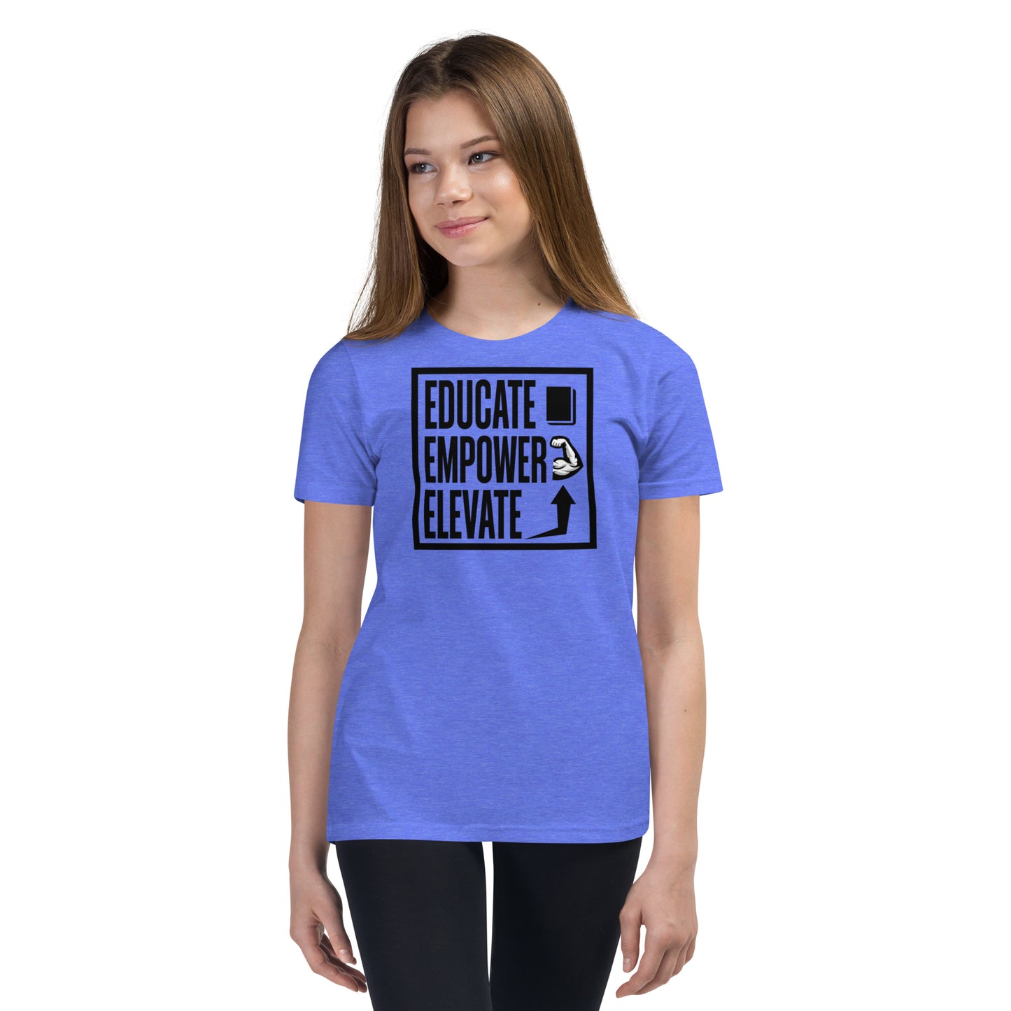 Youth Short Sleeve T-Shirt - Educate Empower Elevate LLC