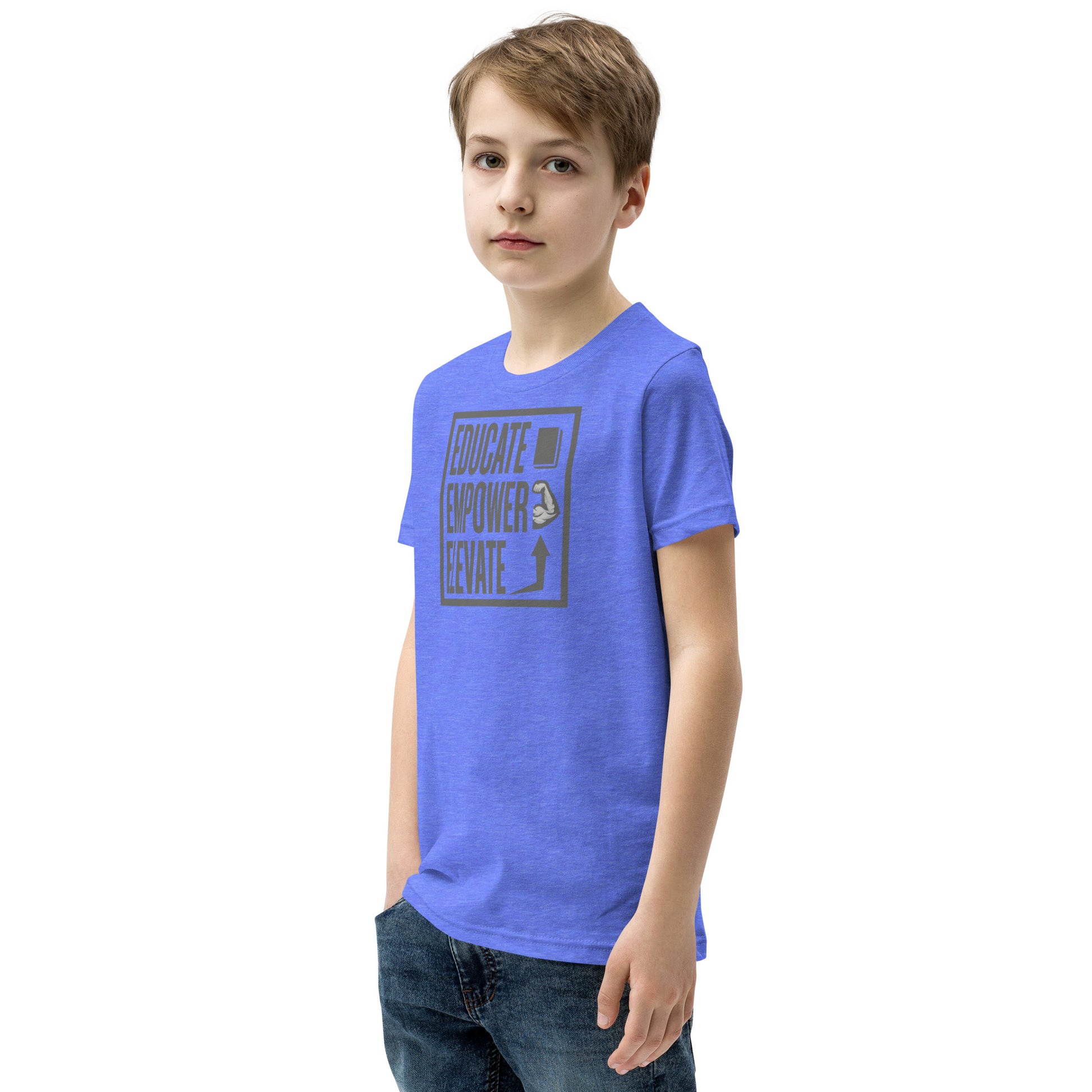 Youth Short Sleeve T-Shirt - Educate Empower Elevate LLC