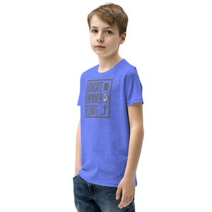 Youth Short Sleeve T-Shirt - Educate Empower Elevate LLC