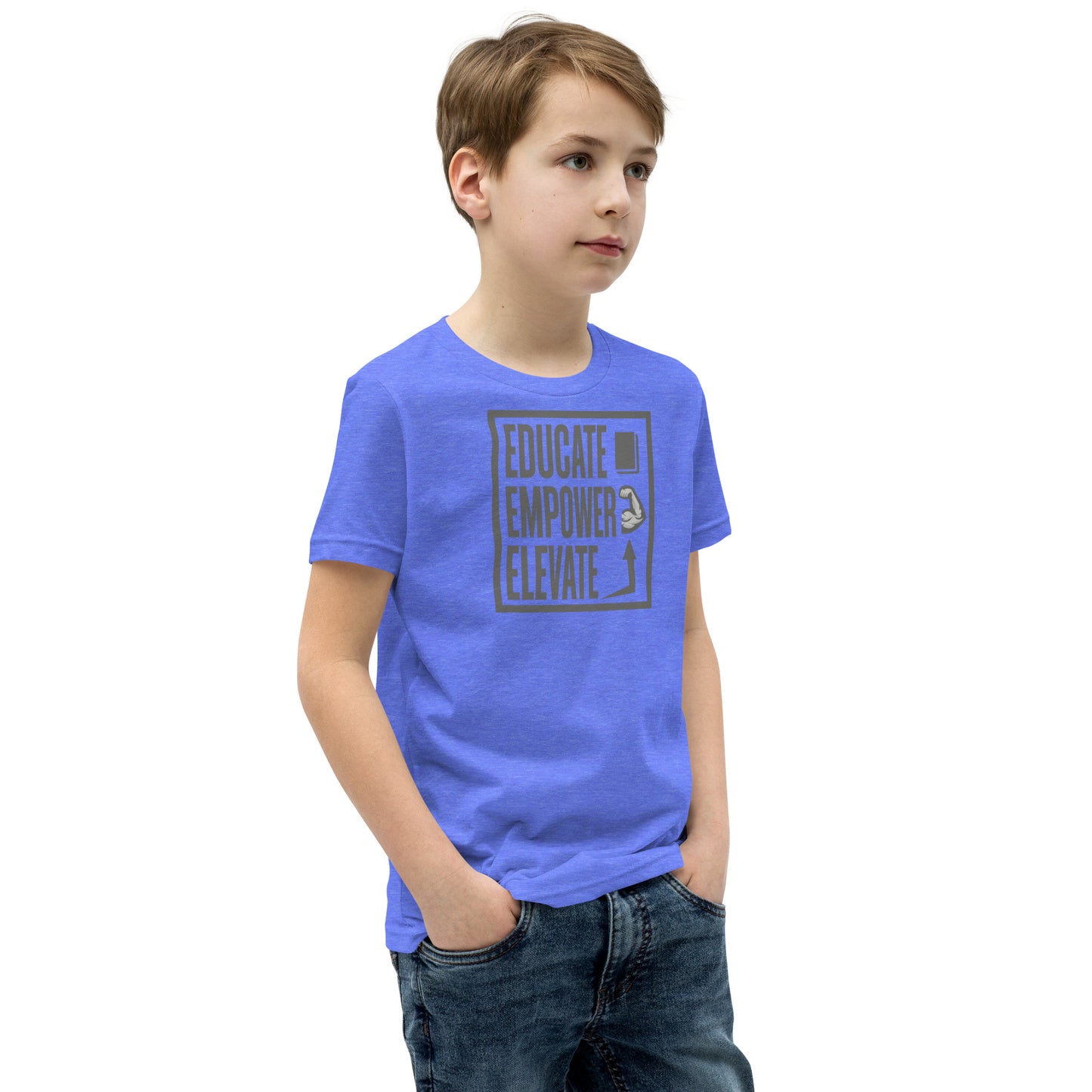 Youth Short Sleeve T-Shirt - Educate Empower Elevate LLC