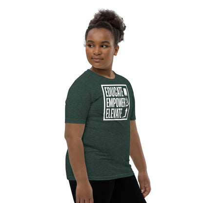 Youth Short Sleeve T-Shirt - Educate Empower Elevate LLC