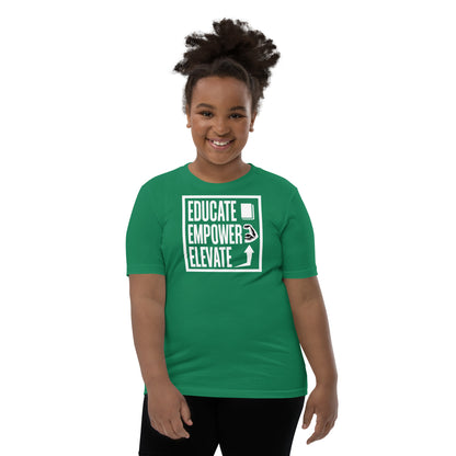 Youth Short Sleeve T-Shirt - Educate Empower Elevate LLC