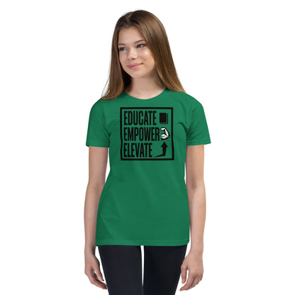 Youth Short Sleeve T-Shirt - Educate Empower Elevate LLC