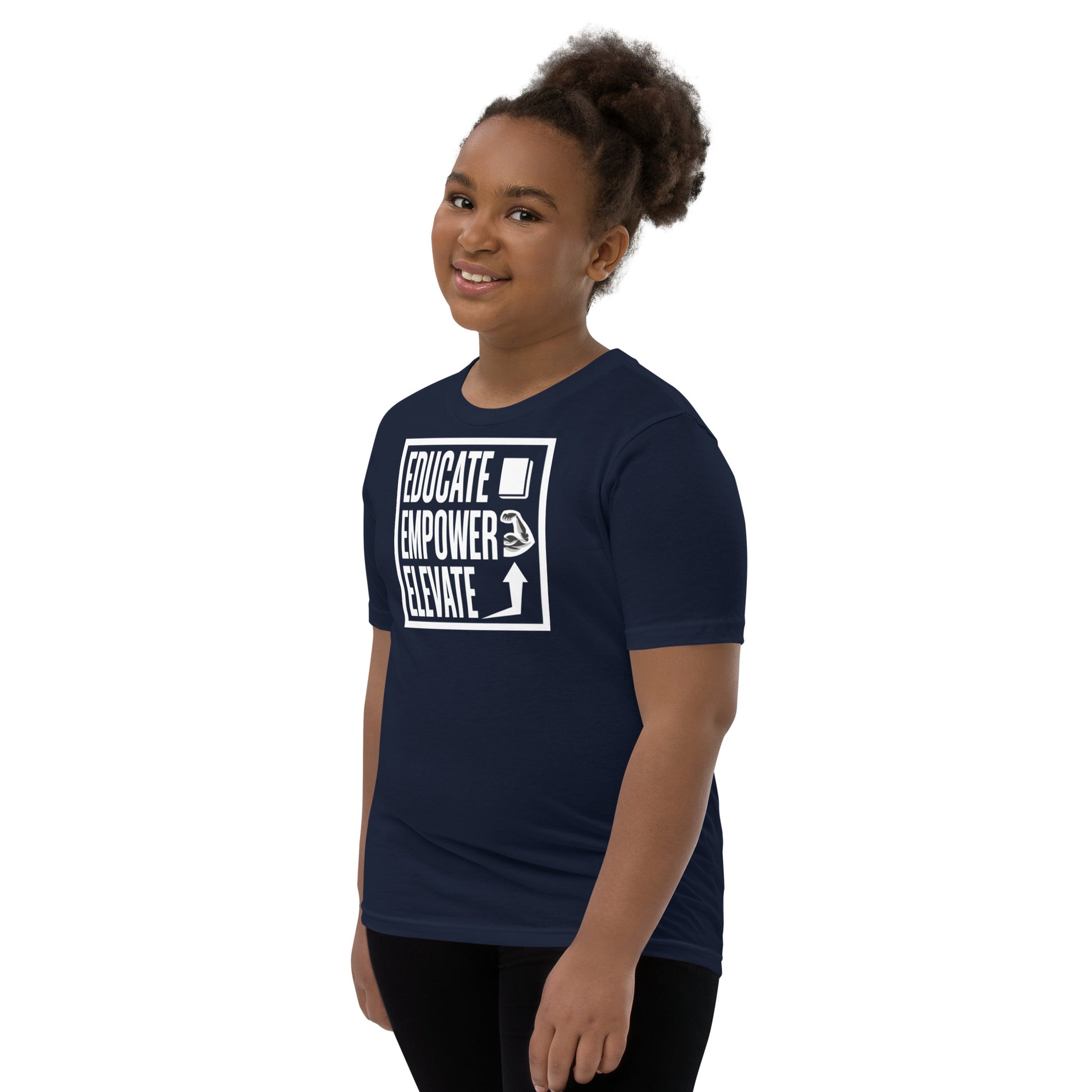 Youth Short Sleeve T-Shirt - Educate Empower Elevate LLC