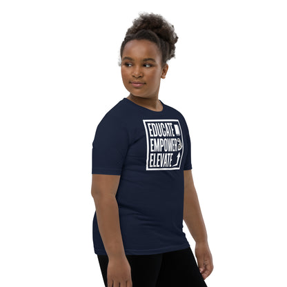 Youth Short Sleeve T-Shirt - Educate Empower Elevate LLC