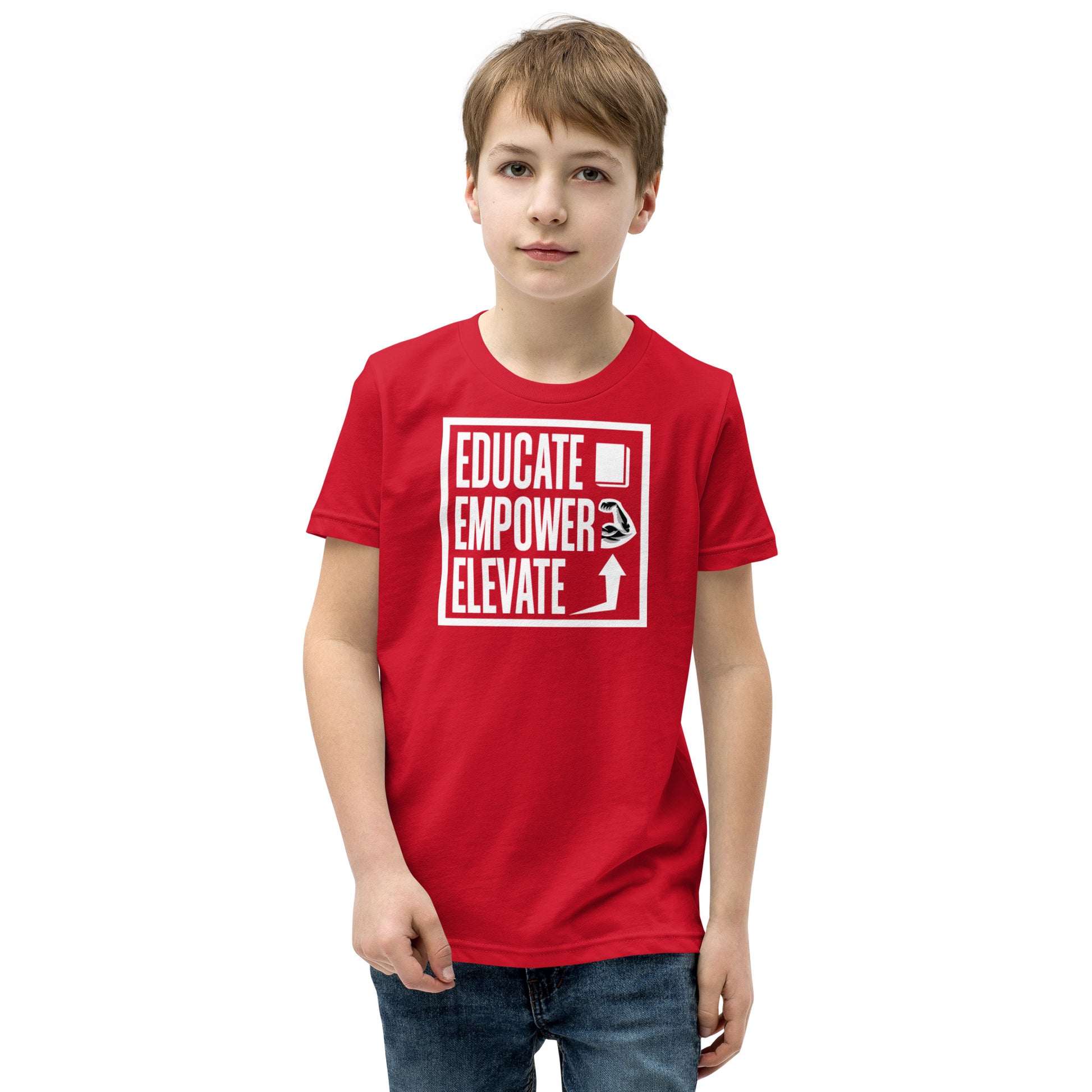 Youth Short Sleeve T-Shirt - Educate Empower Elevate LLC