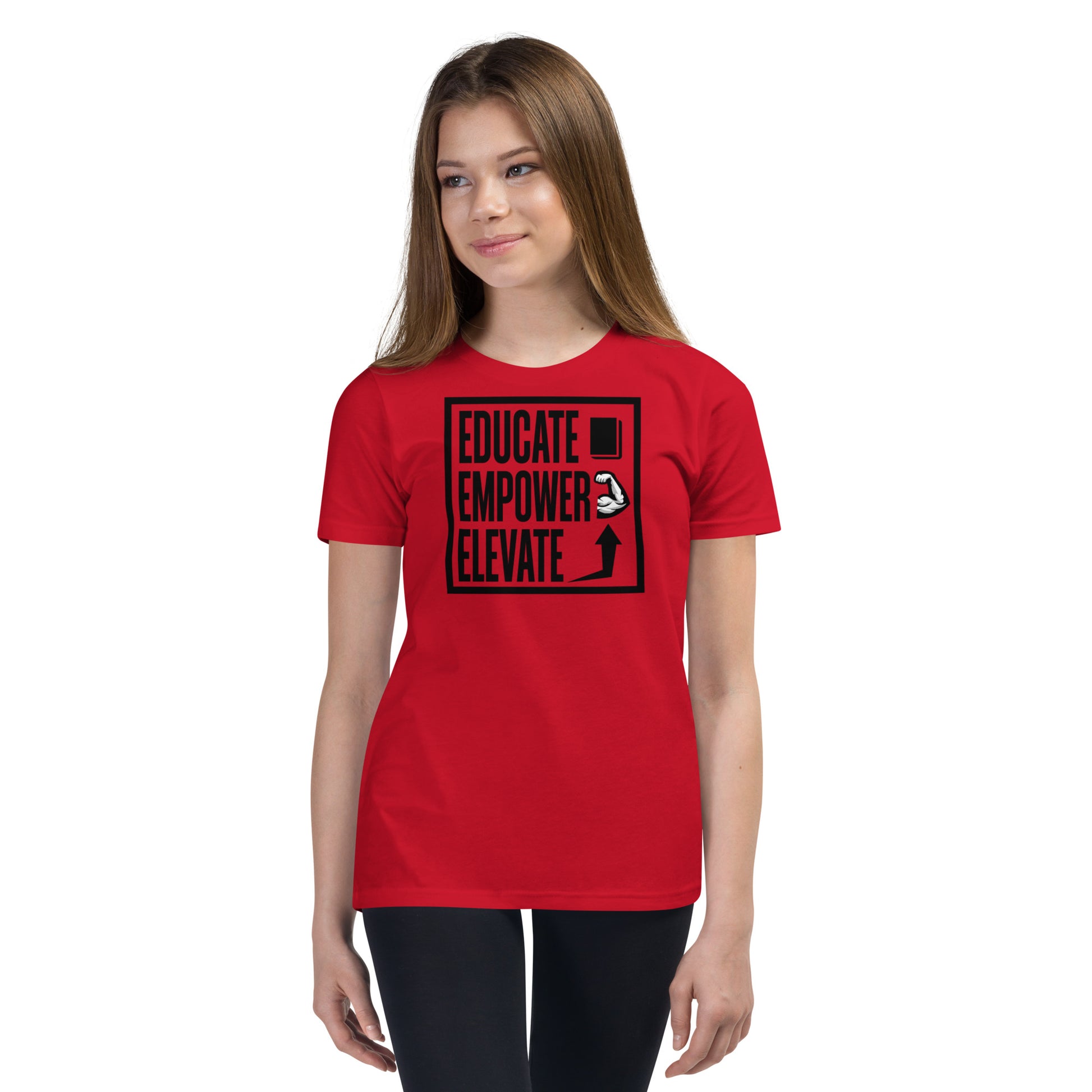 Youth Short Sleeve T-Shirt - Educate Empower Elevate LLC