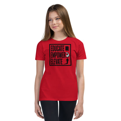 Youth Short Sleeve T-Shirt - Educate Empower Elevate LLC