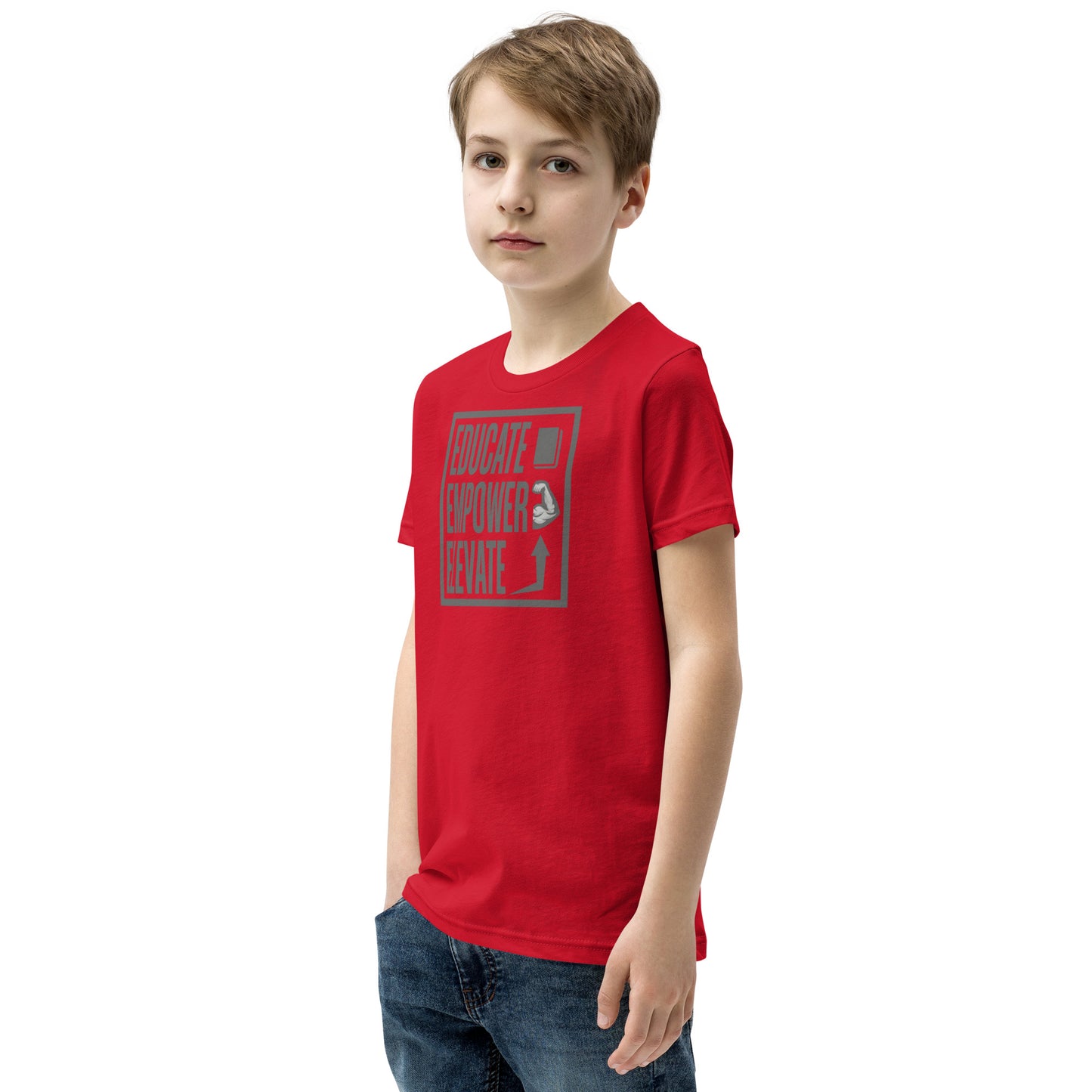 Youth Short Sleeve T-Shirt - Educate Empower Elevate LLC