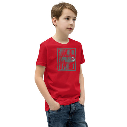 Youth Short Sleeve T-Shirt - Educate Empower Elevate LLC