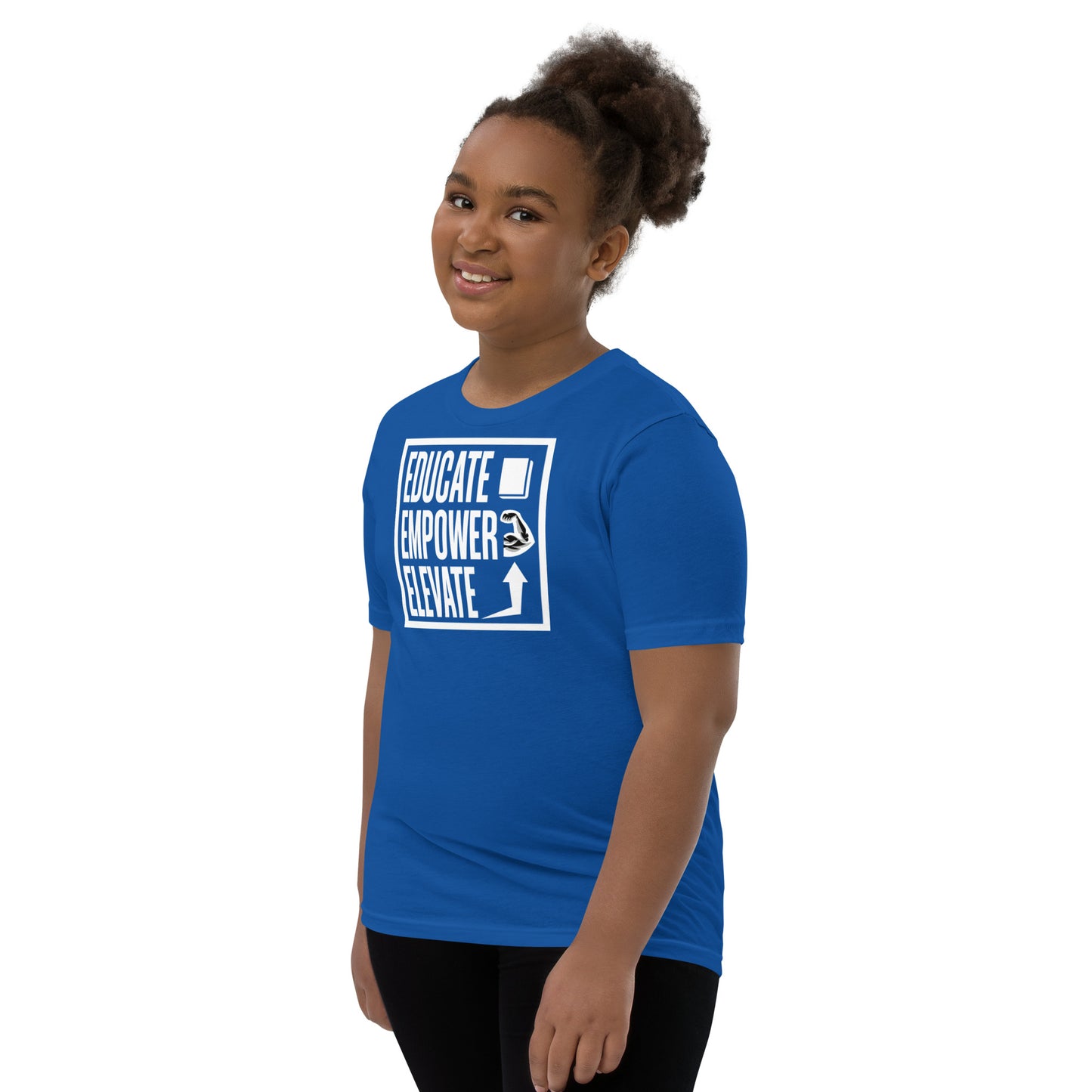 Youth Short Sleeve T-Shirt - Educate Empower Elevate LLC