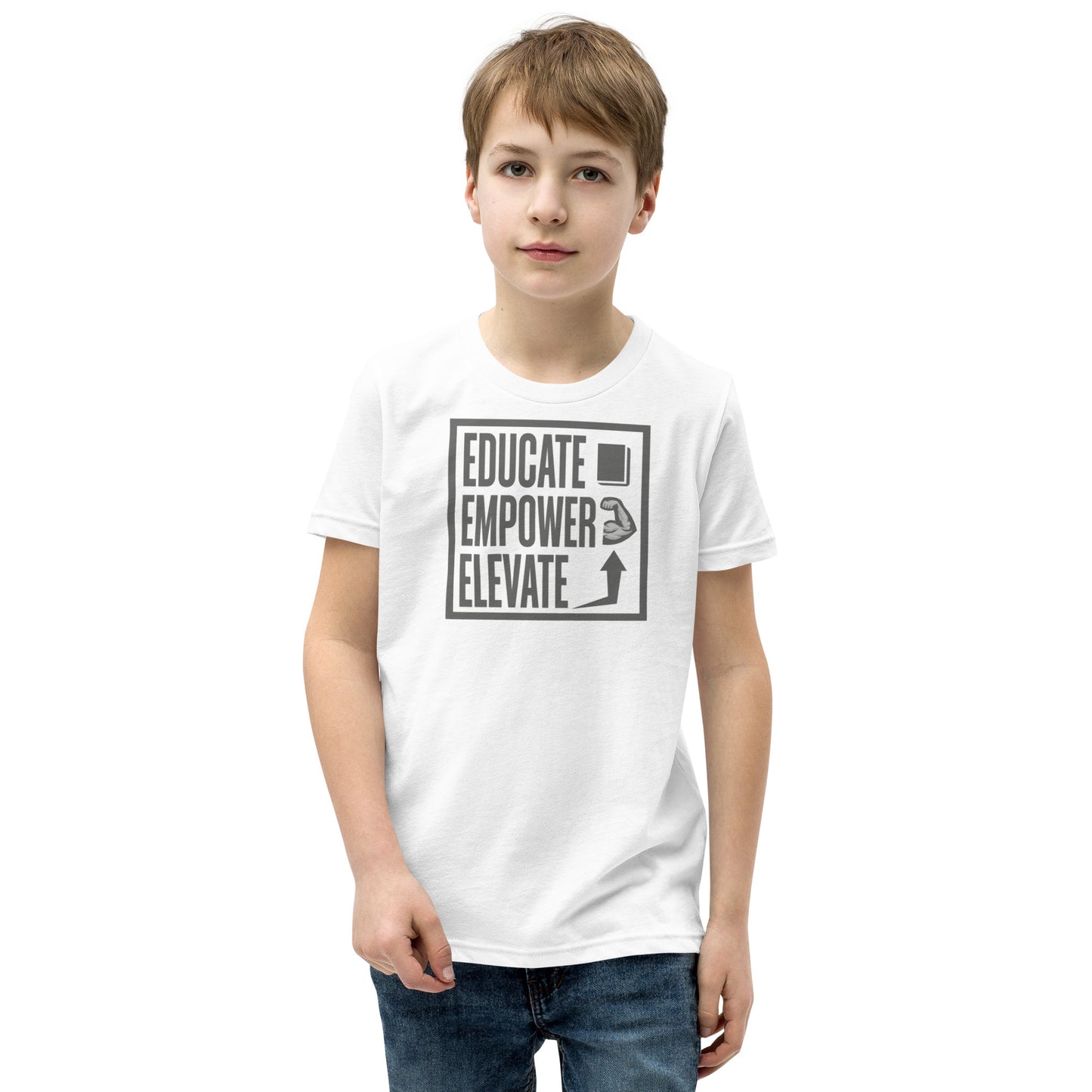 Youth Short Sleeve T-Shirt - Educate Empower Elevate LLC