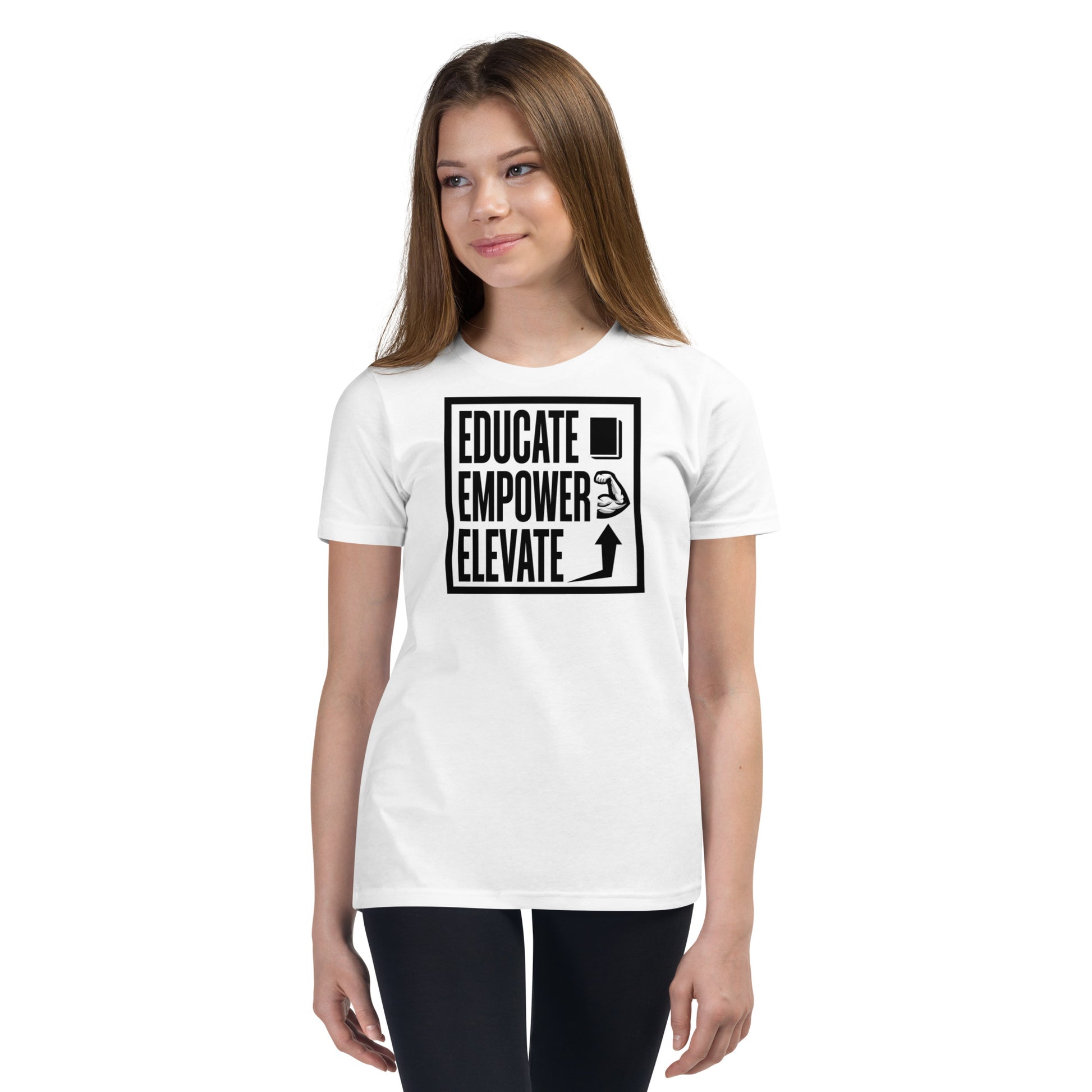 Youth Short Sleeve T-Shirt - Educate Empower Elevate LLC